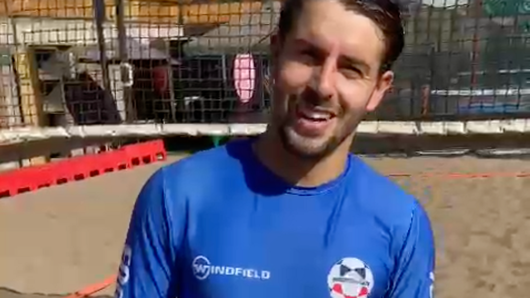 Matias Candia - Chilean professional footvolley player